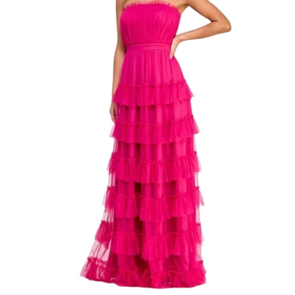 Fuchsia Evening Gown